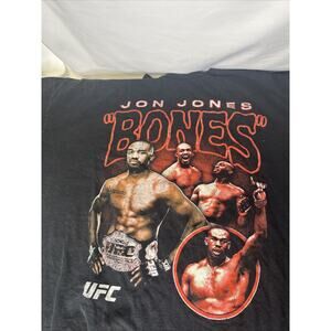Jon Bones Jones UFC GOAT Crew T Shirt 3XL